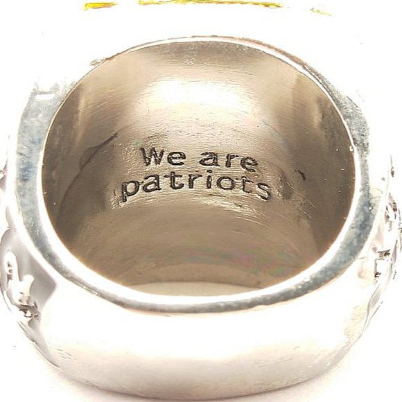 USA New England Patriots 2016 Brady Silver Ring - Picture 4 of 4